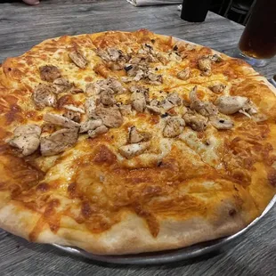 Buffalo chicken pizza