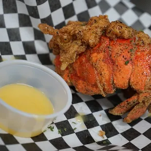 Deep Fried Lobster Tail