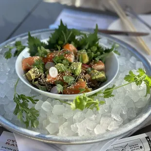 Chilled Soba Noodles with Salmon