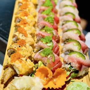 Buddhilicious Roll, sexyme (special roll ) , Firecracker Roll