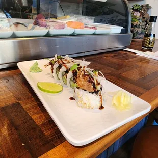 Soft shell crab roll