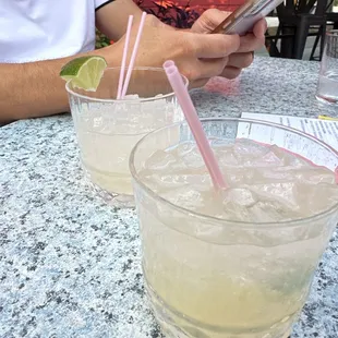 Happy hour margaritas