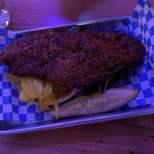 Hot Fish Sandwich