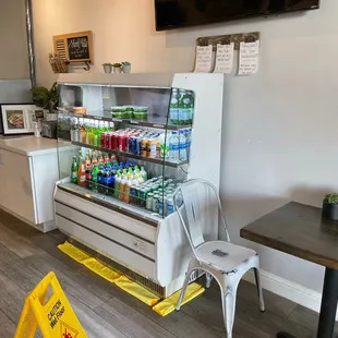 a view of a fish shop