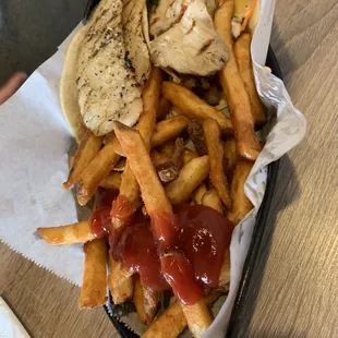 Fish taco, mahi and tilapia