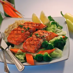 Grilled Salmon