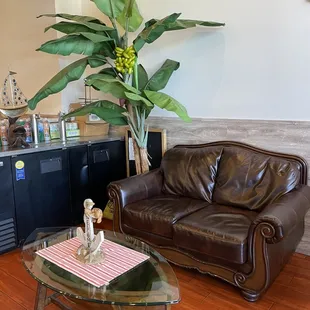 Waiting area inside