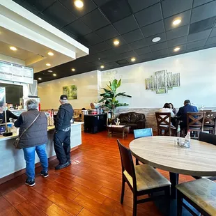 interior, sushi and sashimi