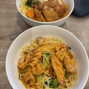 Thai Seafood Curry Bowl