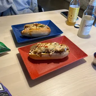 Jerk Mahi Mahi Cheesesteak