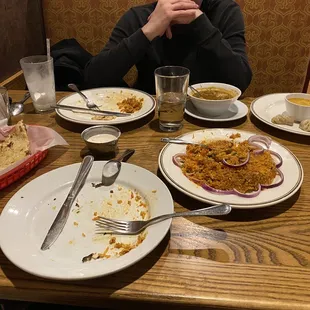 a man sitting at a table