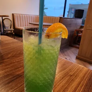 Happy Hour drink that was tasty but I can&apos;t recall the name.