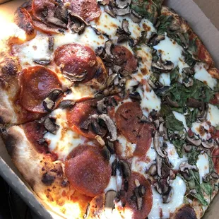 Funghi Deluxe Pizza