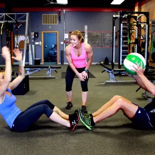 Fit and Fueled offers Partner Training. Bring a friend and make your workout even more fun!
