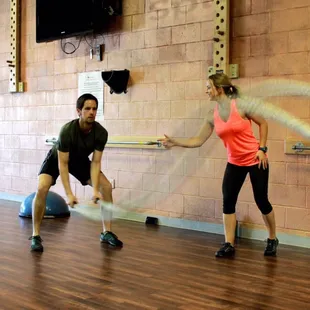 Who doesn't love some battle ropes?