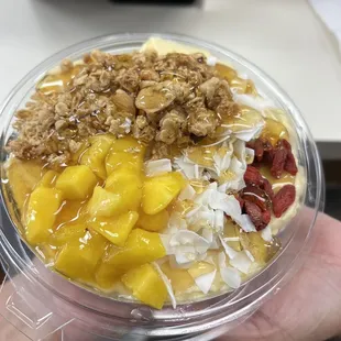 This açaí bowl hits the spot.