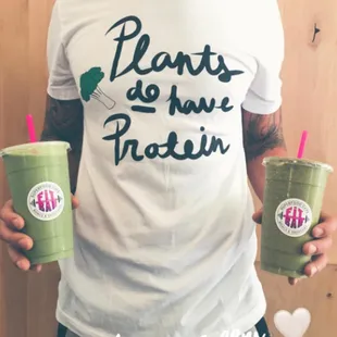 Plant based protein smoothies to fuel you and assist in recovery.