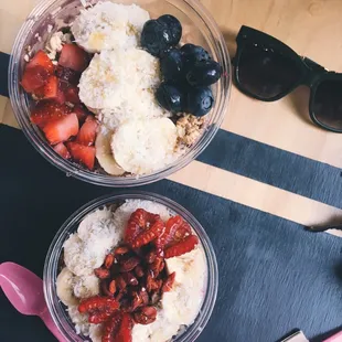 Brazilian Bowl (top) and Thrive Bowl