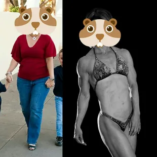 Before and after. We guarantee results. Everything is personalized and set just for you.