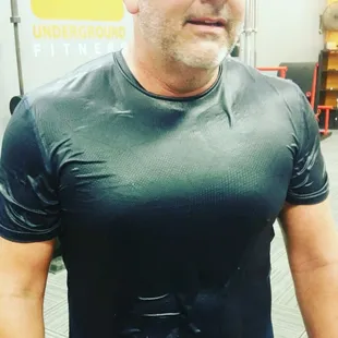 Dri-Fits don't work in our class hahaha