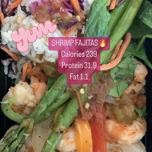 Shrimp Fajitas