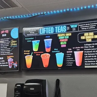 So many options to choose from! So yummy!