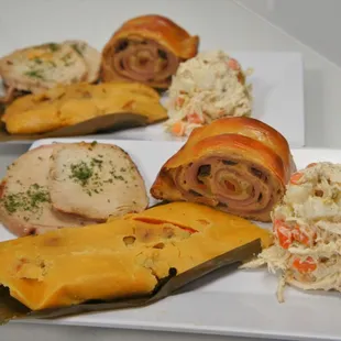 a plate of food