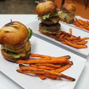 food, burgers