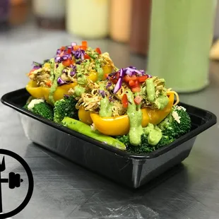 Latin Flavor Week featuring stuffed peppers