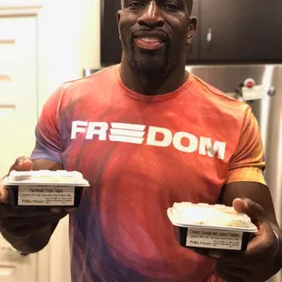 Titus O&apos;Neil fueling up