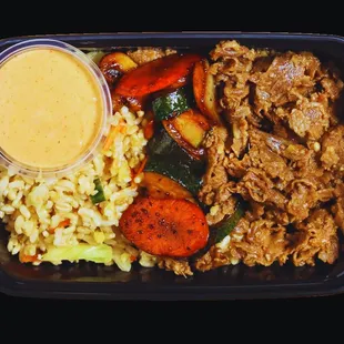 Hibachi Beef Bowl
