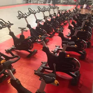 Spin bikes