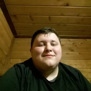 in the hotbox trying to shed off some fat!!