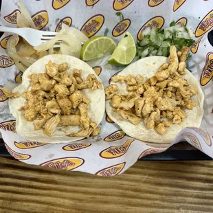 Chicken tacos