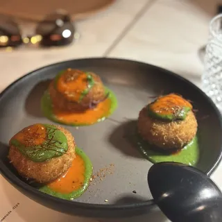 Kataifi Crusted Labneh Croquette