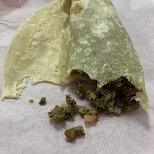 Carne asada burrito