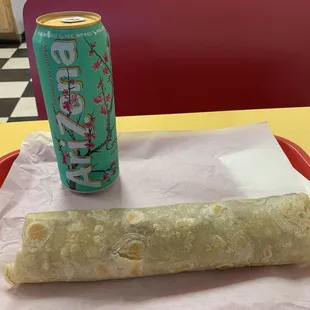 Carne asada burrito
