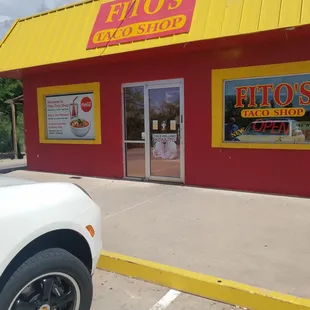 Outside of the resturant