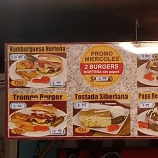 Im going to try the burger with trompo doradito please  see how it goes....