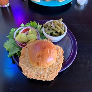 Pork Tenderloin and killer green beans