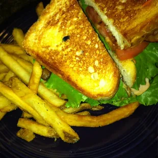 Triple Decker with Fitter Fries!!