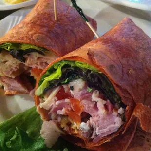 Club wrap. Really good.