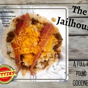 The Jailhouse breakfast taco!