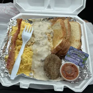 Breakfast plate