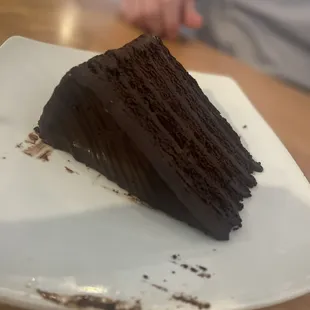 Chocolate layered cake
