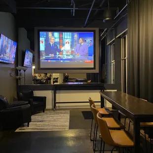 Back lounge / bar area outside private dining room