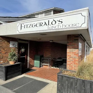 entrance to restaurant