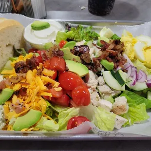 Cobb Salad with Buttermilk dressing