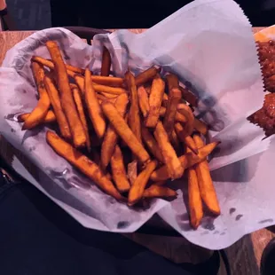 Sweet Potato fries. 9/10.