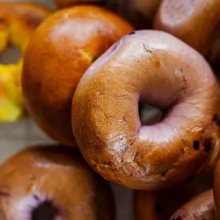 food, bagel, bagels